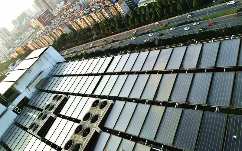 南宁中医院太阳能热水系统工程 