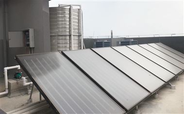 南宁合景天峻太阳能热水系统工程 