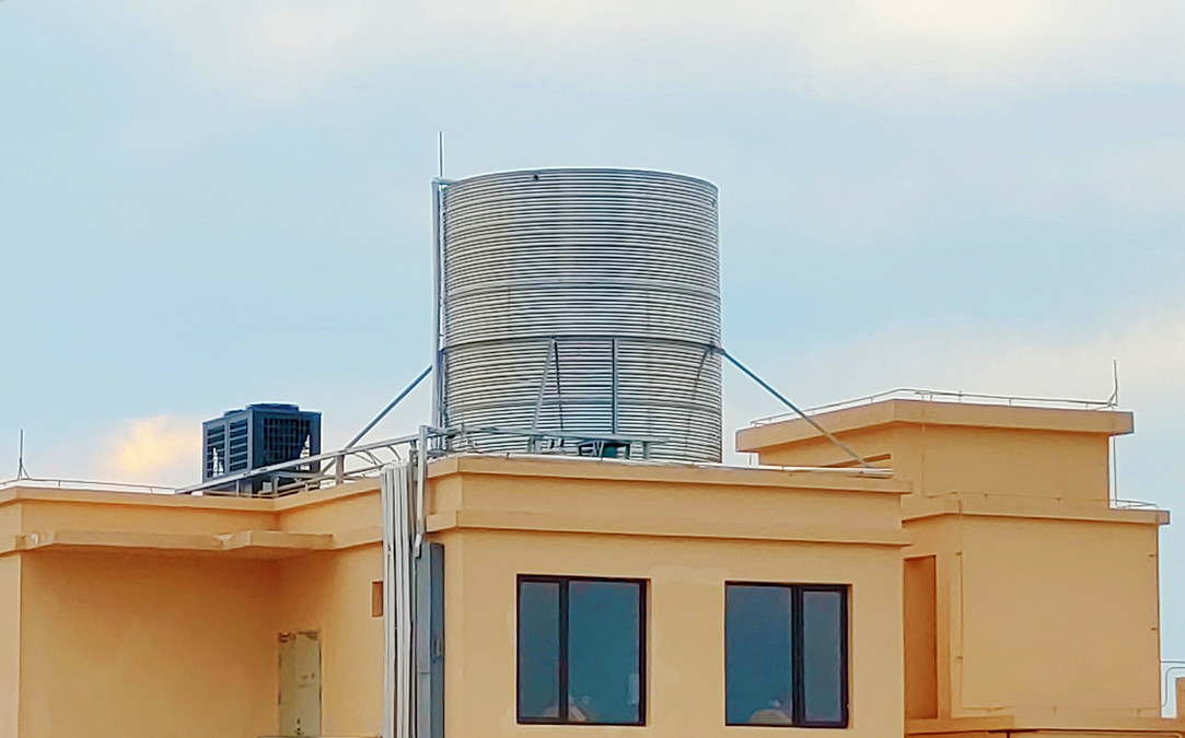 梧州毅德城太阳能热水系统工程